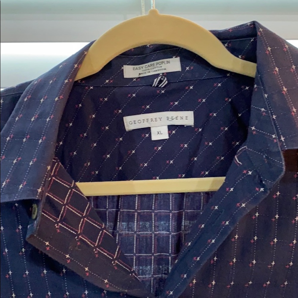 Geoffrey Beene long-sleeved button down